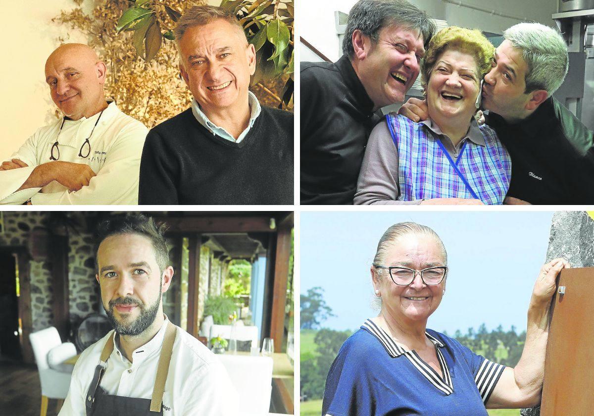 Maestro Nacional. Restaurante Atrio; Maestro Asturiano. Restaurante Blanco; Premio a la Proyección. Restaurante Los Llaureles y Premio a la Innovación. Casa Bartuelo.