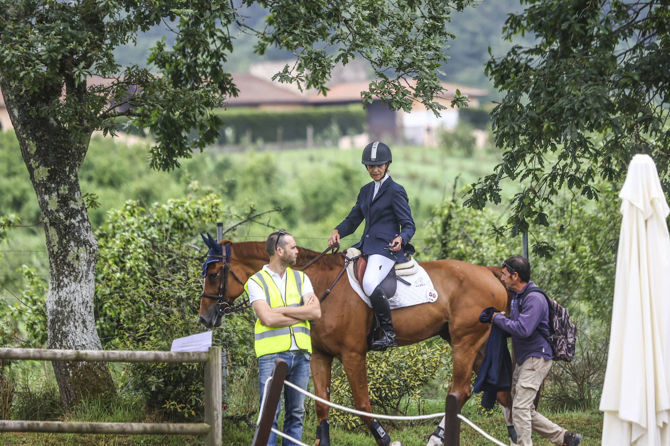 Así fue la última competición de doña Elena en Asturias tras un intenso fin de semana