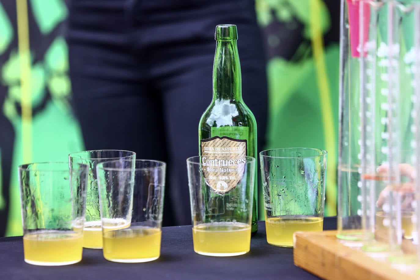 Wilkin Aquiles, rey de los escanciadores en Nava