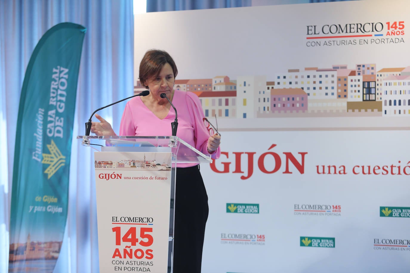 Carmen Moriyón desgrana las prioridades para Gijón