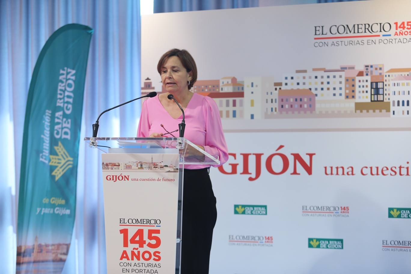 Carmen Moriyón desgrana las prioridades para Gijón