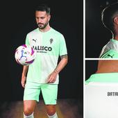 El segundo traje del Sporting, en verde y blanco