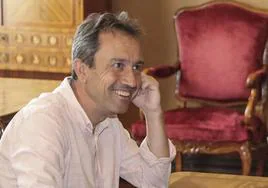 El portavoz de IU-Convocatoria por Asturias, Ovidio Zapico