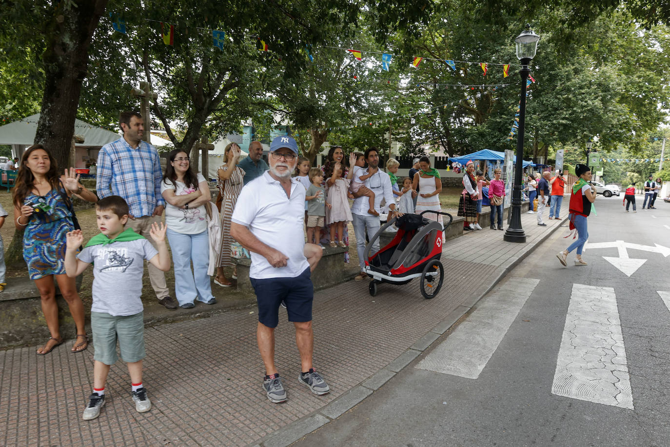 Somió se engalana para celebrar el Carmen