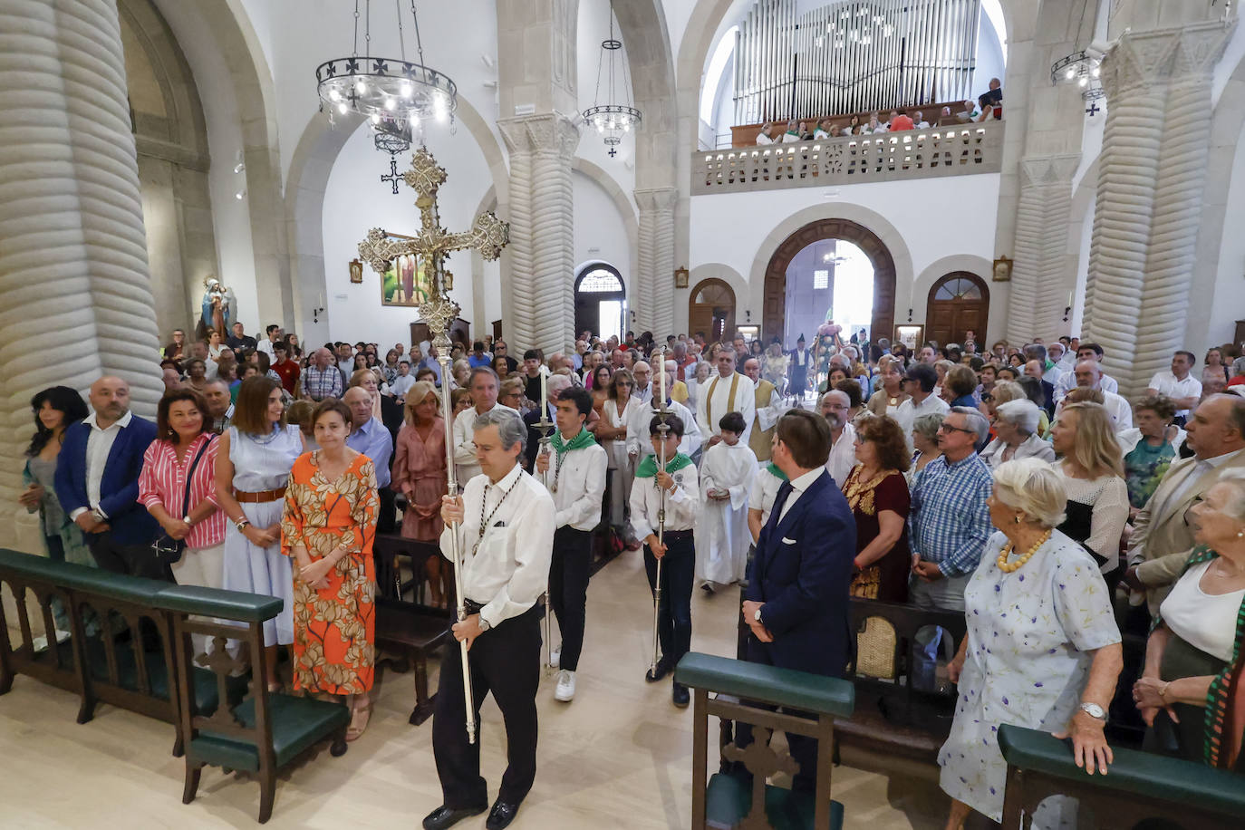 Somió se engalana para celebrar el Carmen