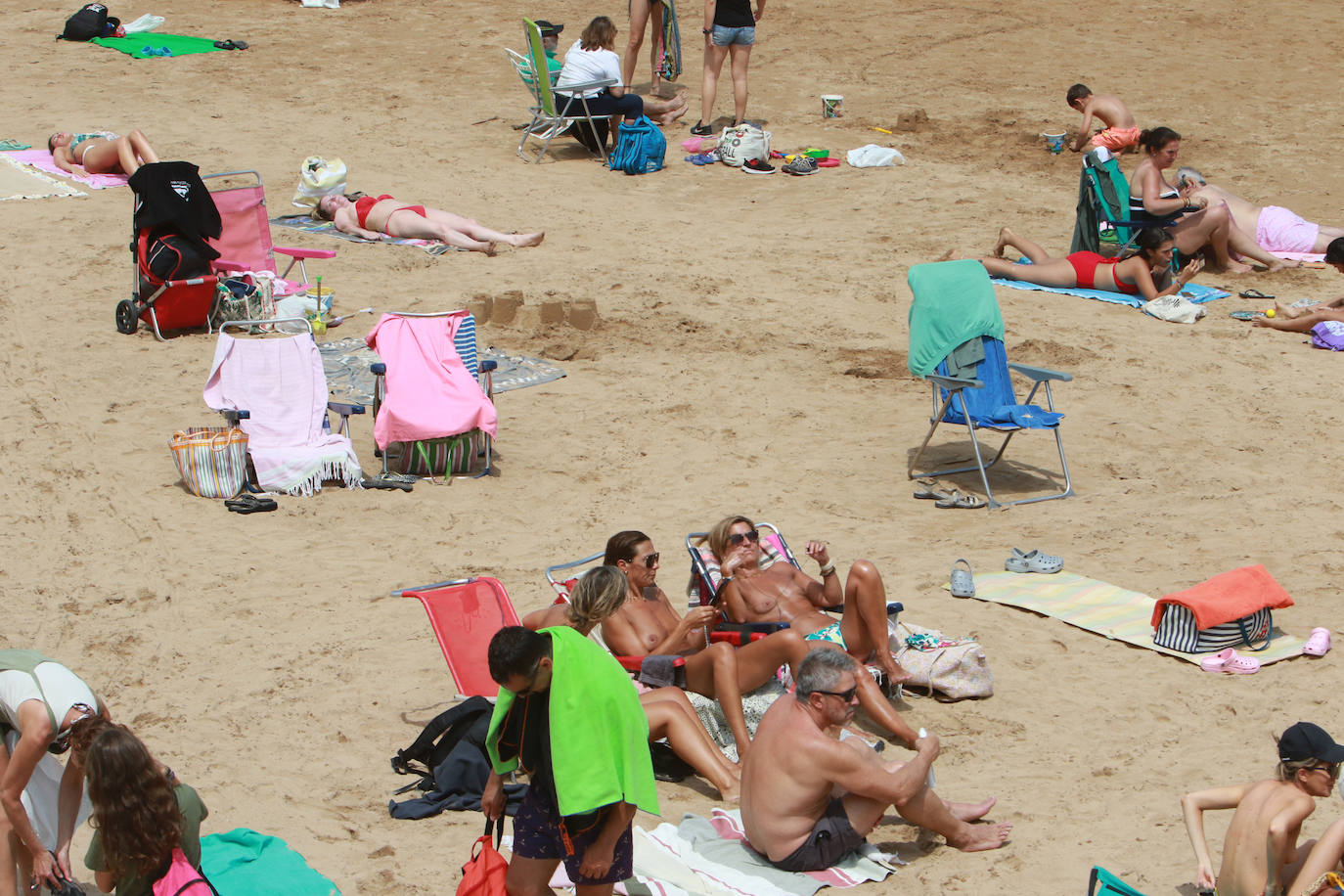 Gijón exprime los días de playa