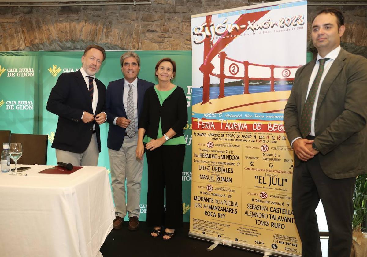 Así fue la presentación de la Feria Taurina de Begoña