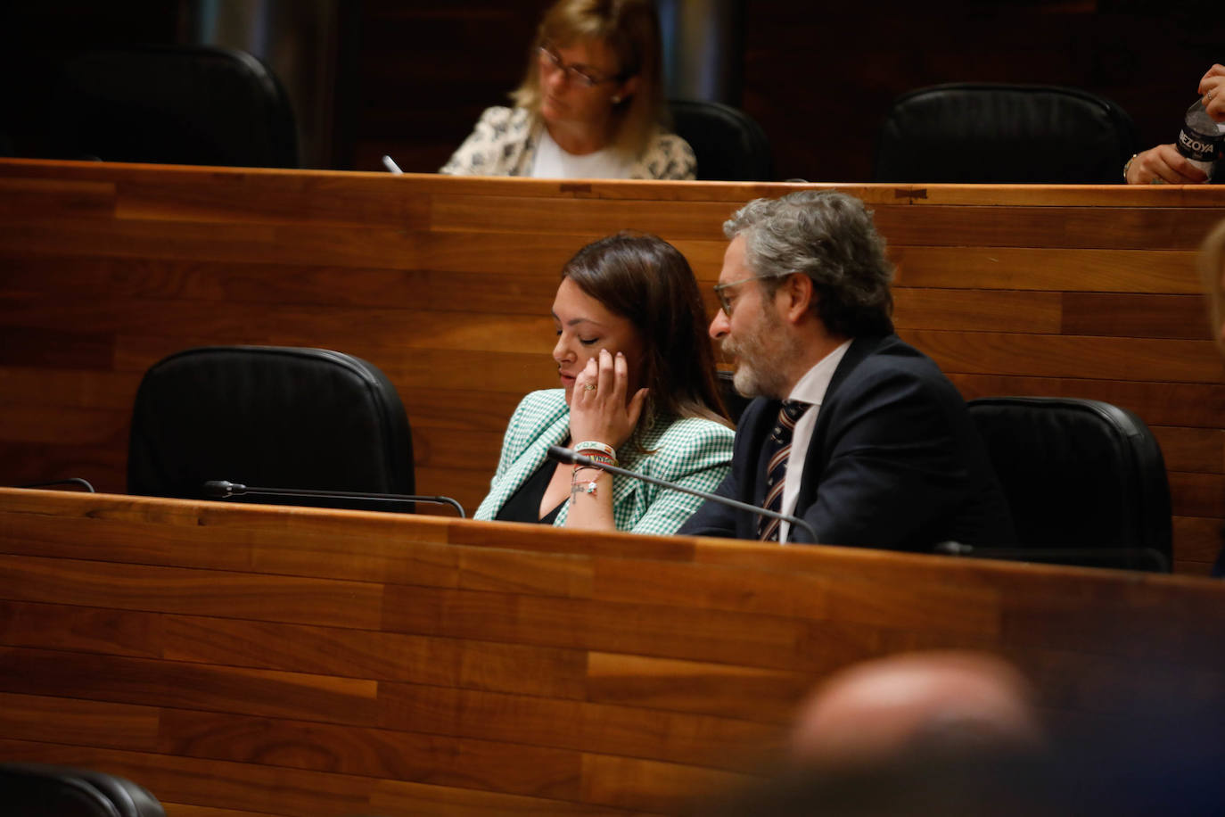 El pleno de investidura de Adrián Barbón como presidente del Principado, en imágenes