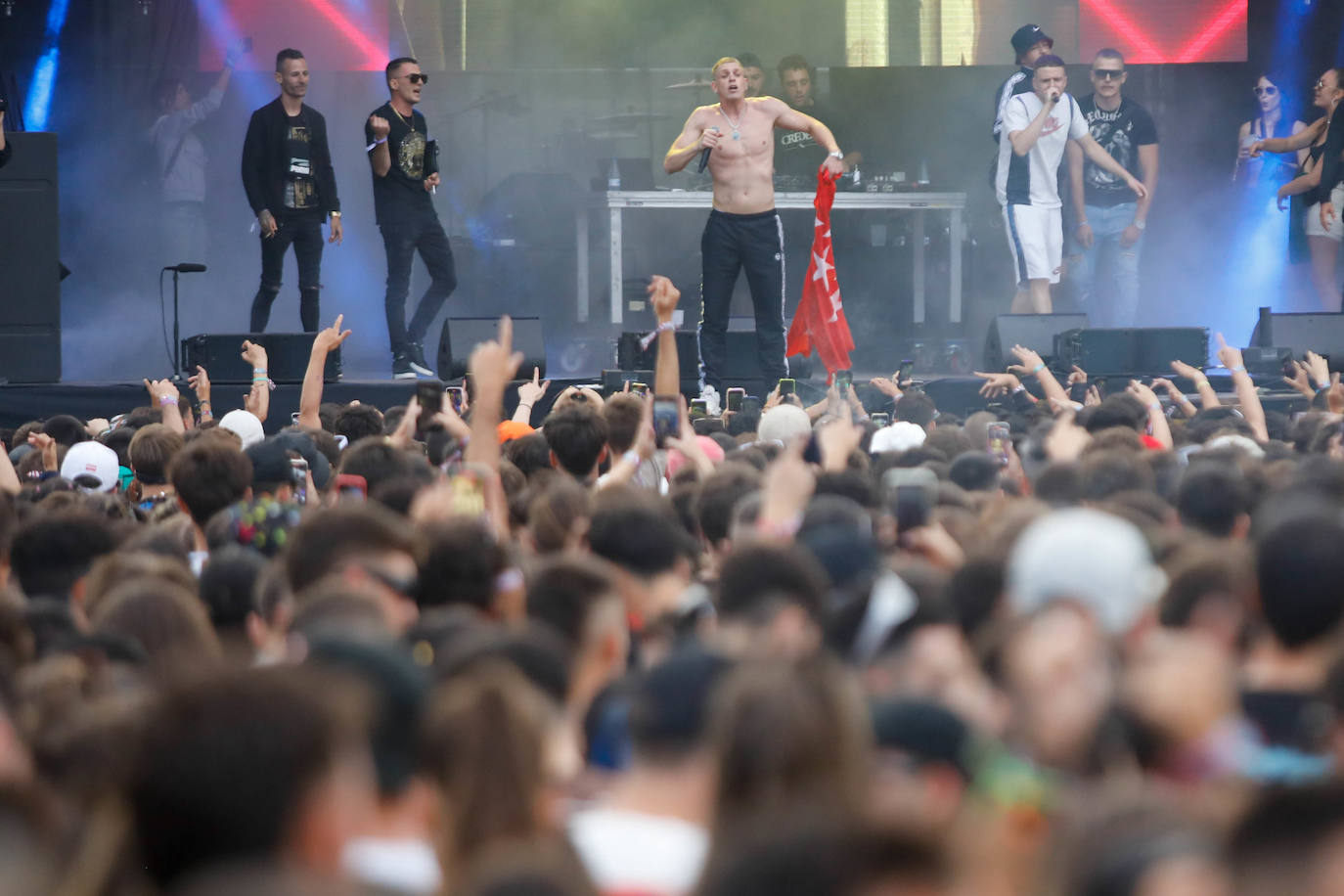 Las espectaculares fotos del Boombastic: baño de multitudes el primer día de conciertos