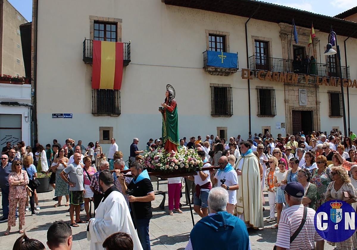 Procesión de la Magdalena en Cangas del Narcea.