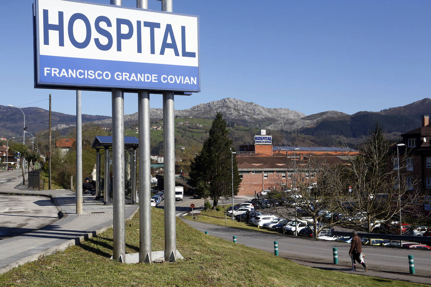 El hospital de Arriondas, que da servicio al oriente asturiano.