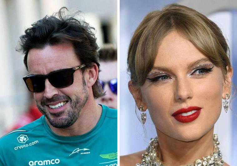 Fernando Alonso y Taylor Swift.