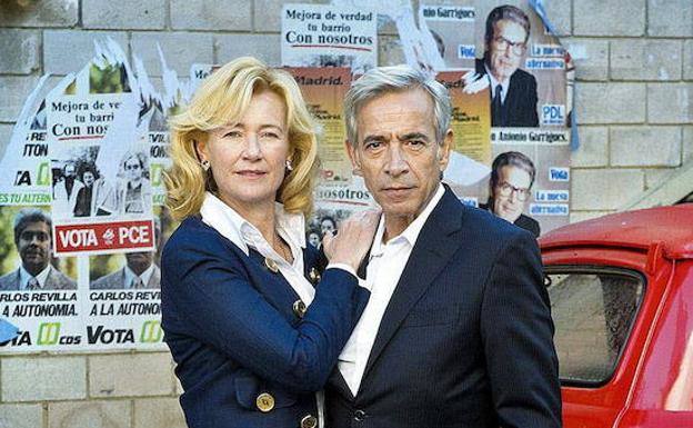 Ana Duato, junto a Imanol Arias.