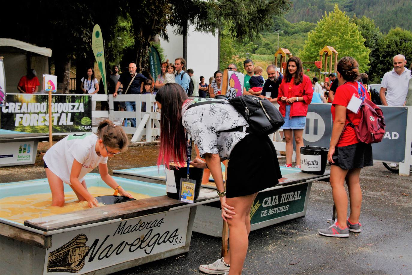 Navelgas brilla como el oro