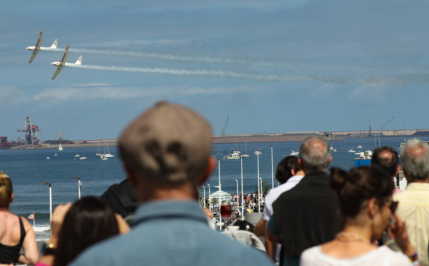 El Festival Aéreo de Gijón, en imágenes