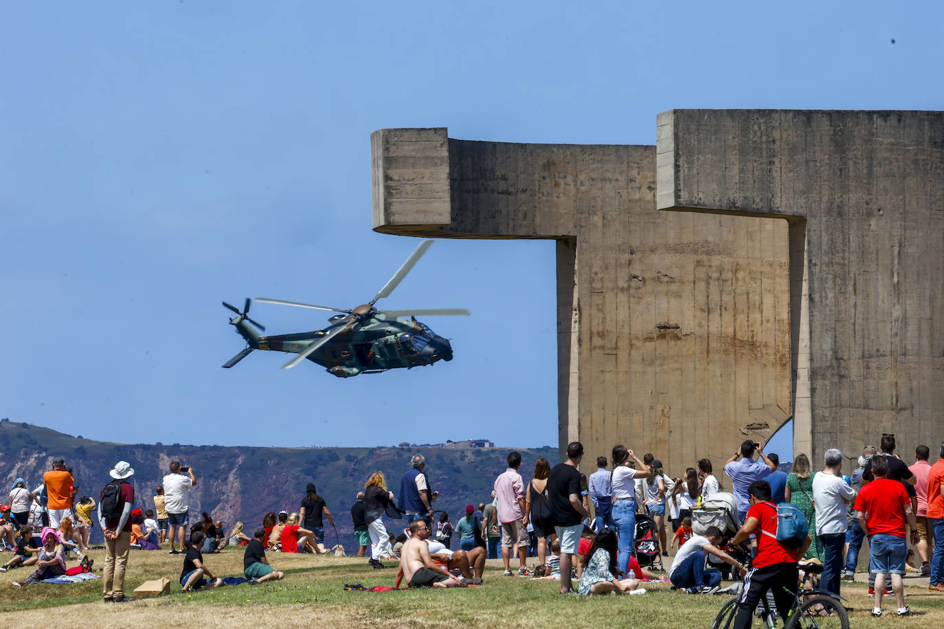 El Festival Aéreo de Gijón, en imágenes