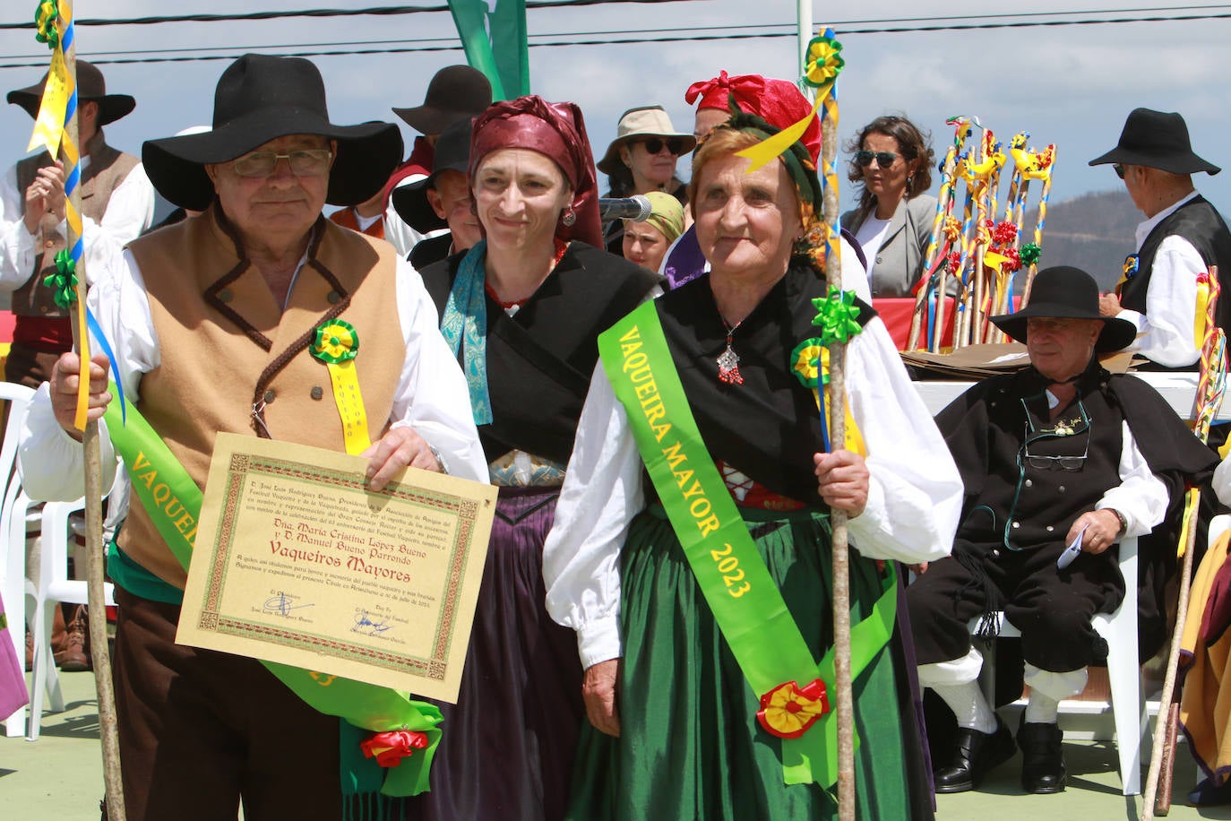 Aristébano celebra su boda vaqueira más veterana