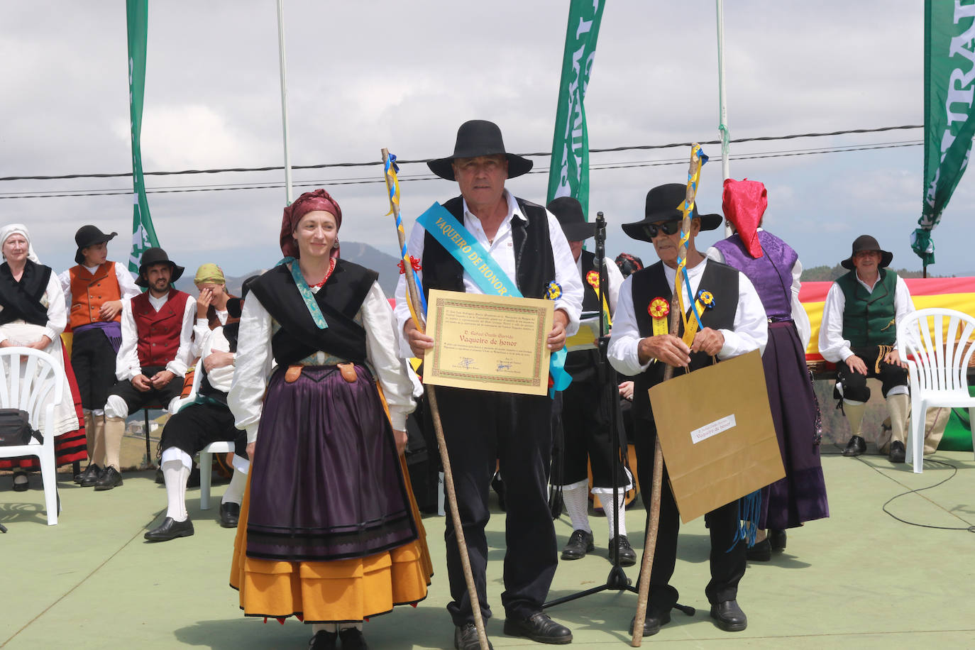 Aristébano celebra su boda vaqueira más veterana