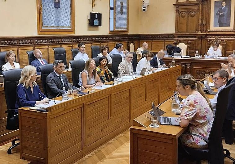 Pleno del Ayuntamiento de Gijón.