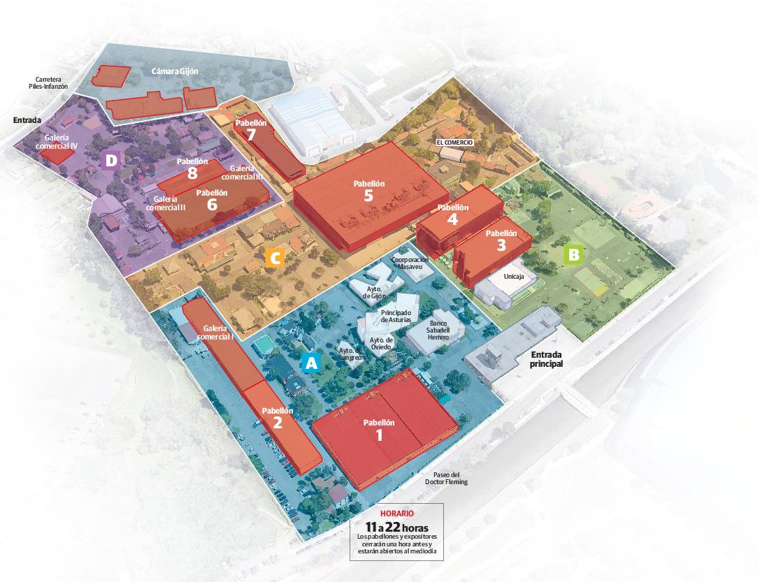 Recorre los lugares de la Feria