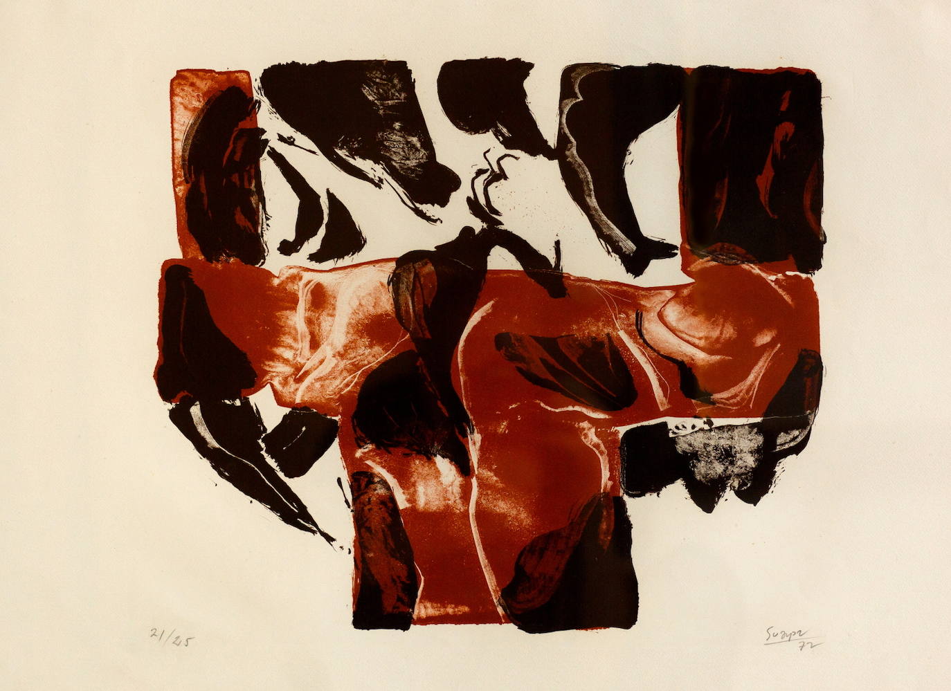 Obra de Antonio Suárez sin título.