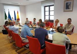 Sesión plenaria celebrada en Colunga el pasado lunes.