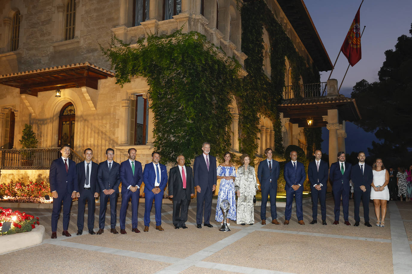 Los Reyes celebran en Marivent medio siglo de veraneo mallorquín