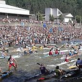 Las imágenes más espectaculares del Descenso del Sella