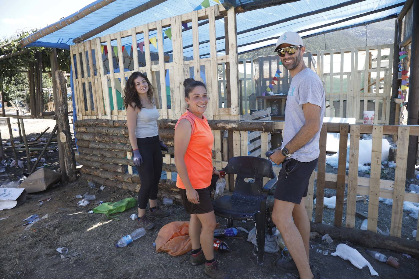 El Xiringüelu deja toneladas de basura