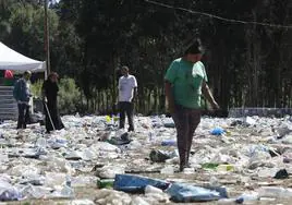 El Xiringüelu deja toneladas de basura