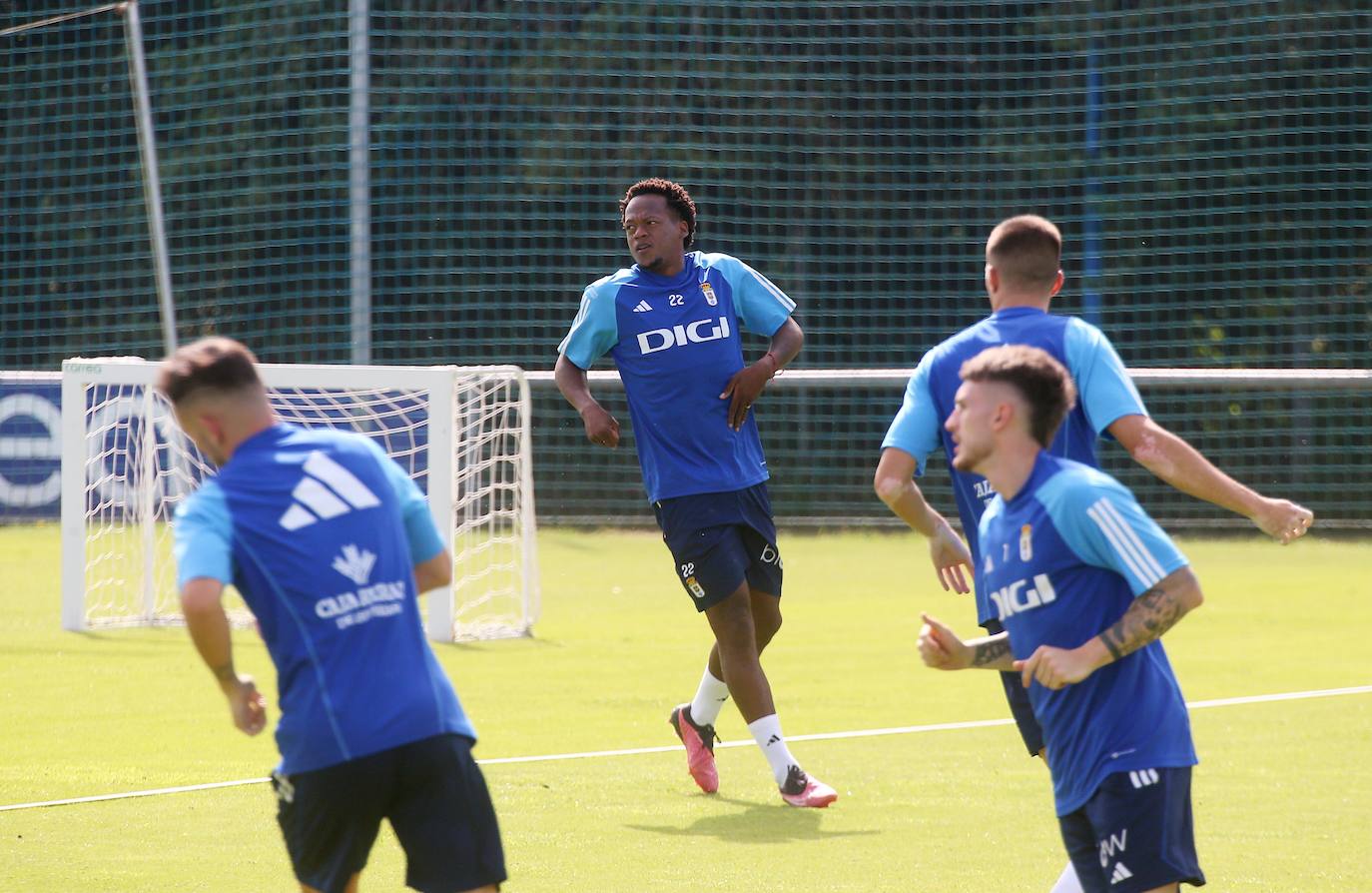 Entrenamiento del Real Oviedo (09/08/2023)