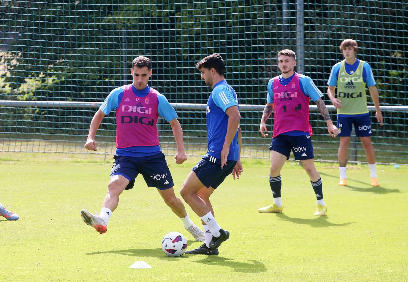 Entrenamiento del Real Oviedo (09/08/2023)