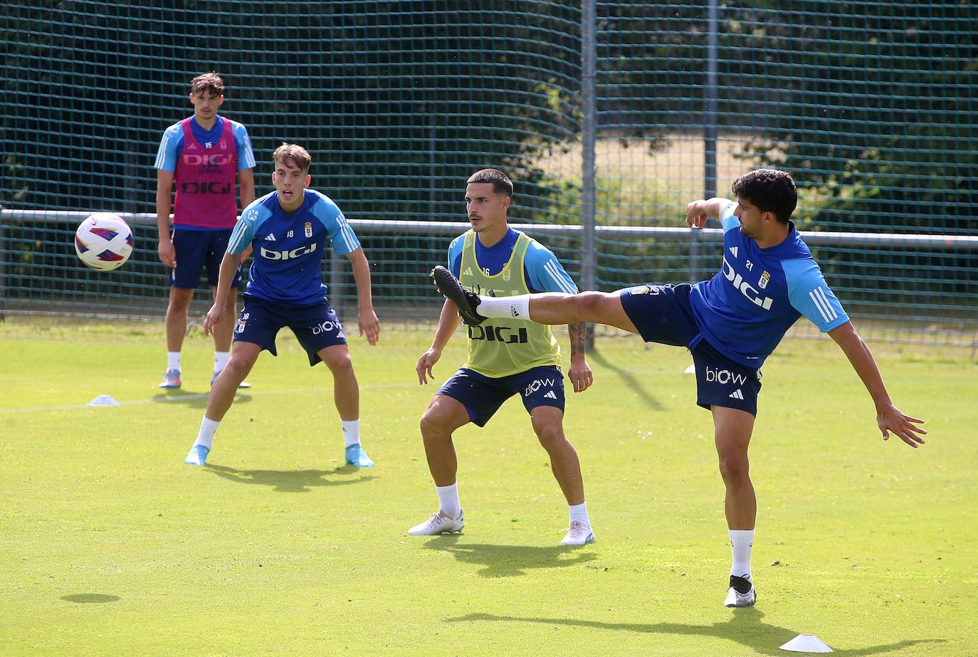 Entrenamiento del Real Oviedo (09/08/2023)