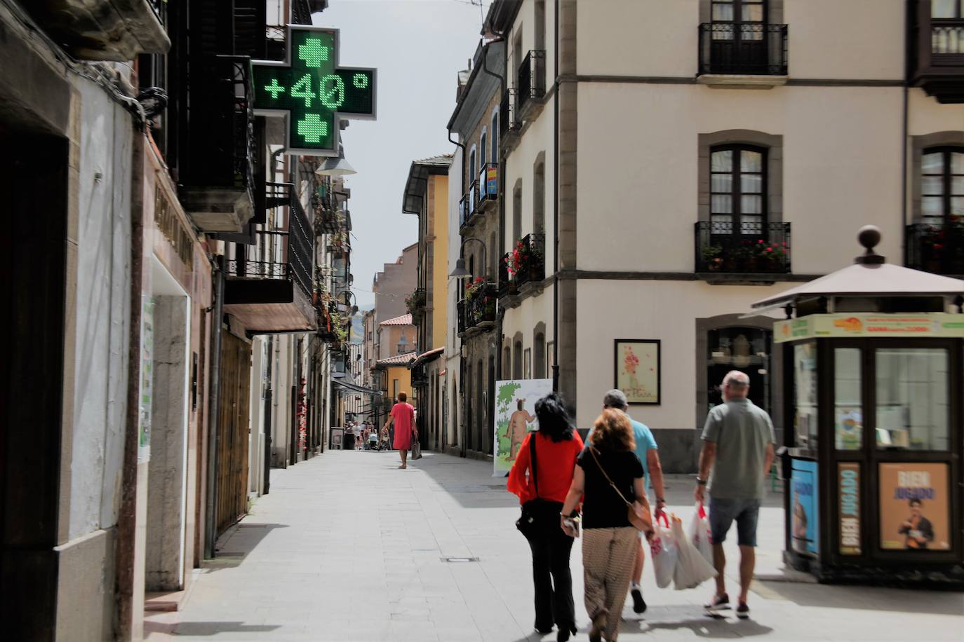 Así se refresca Asturias en plena ola de calor