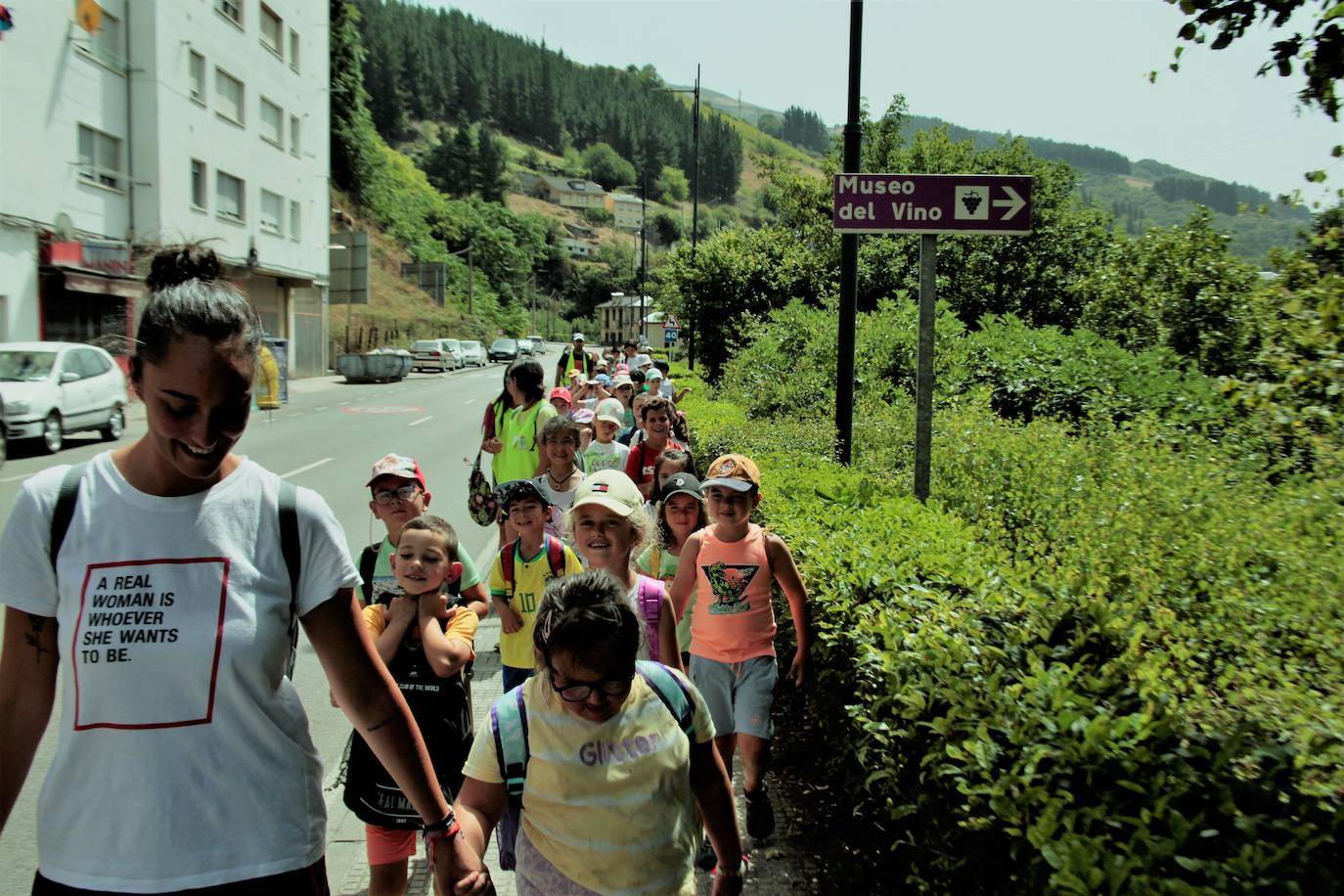 Así se refresca Asturias en plena ola de calor