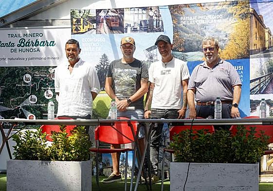 Rubén Solís, Pablo Álvarez y Gregorio Rabanal.