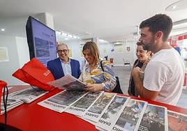 Marcelino Gutiérrez, Gimena Llamedo, María Fernández y Eduardo Paneque.