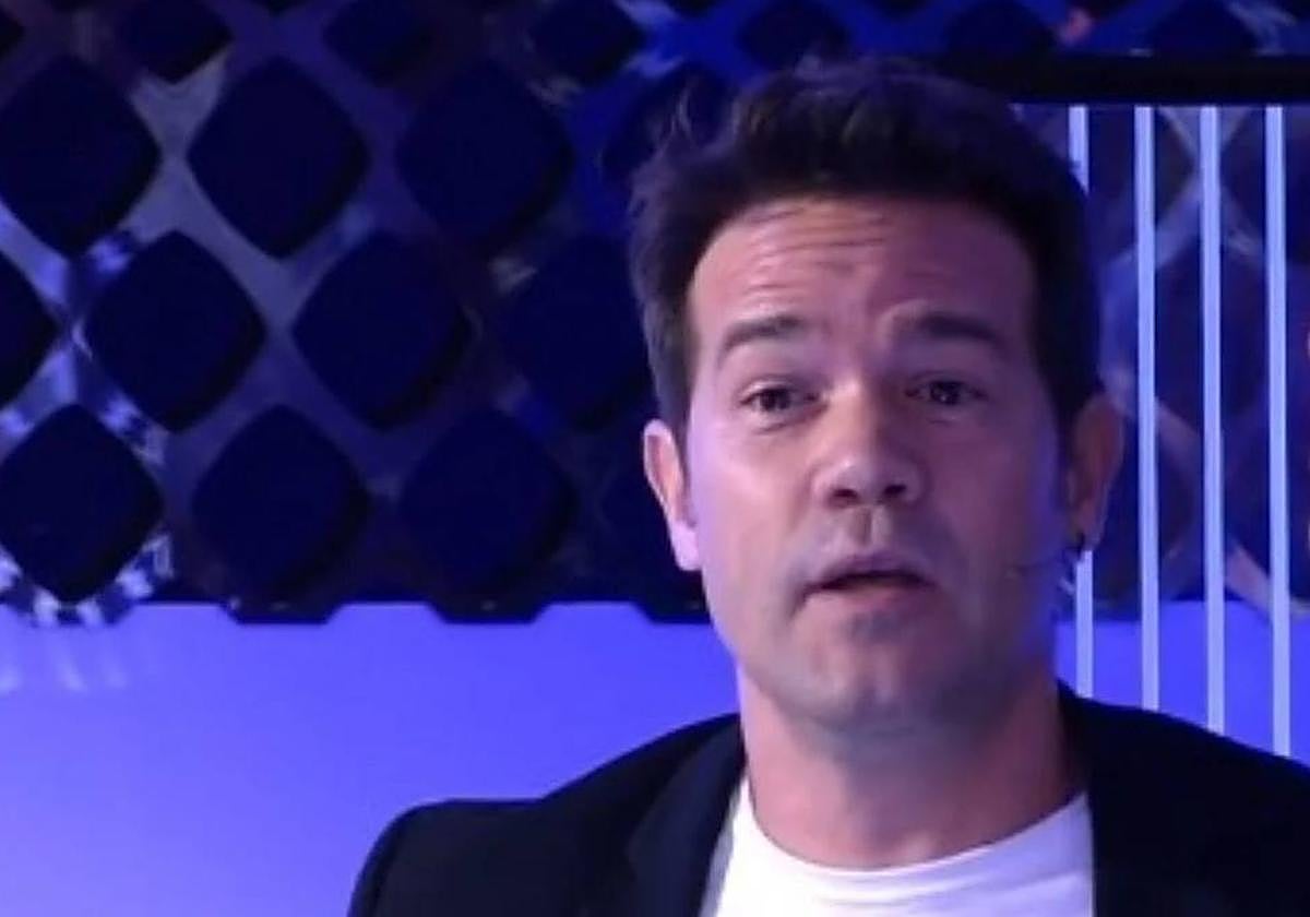 Juan Dávila, durante el programa de anoche.