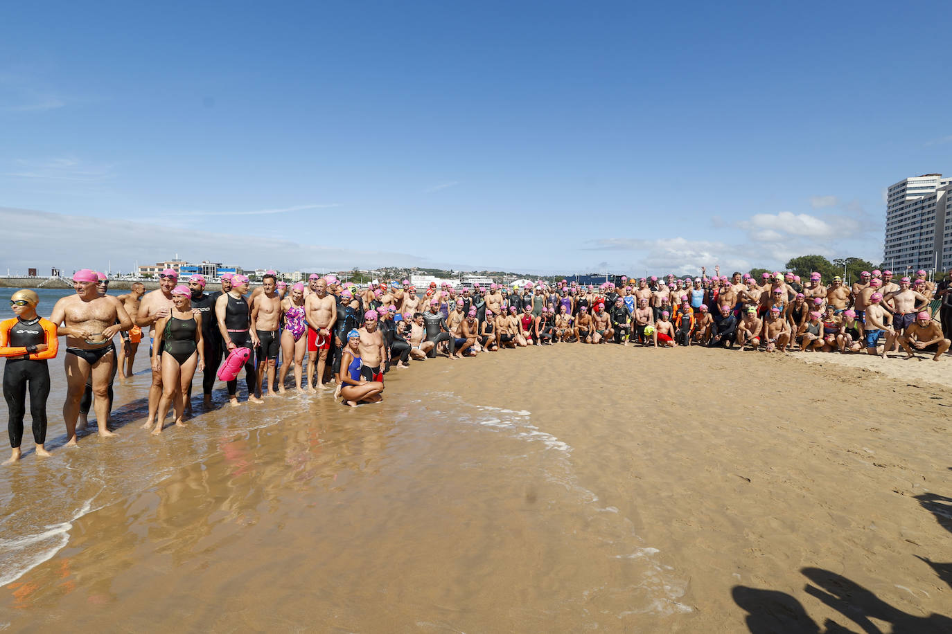 Las mejores imágenes de la Travesía Playa de San Lorenzo