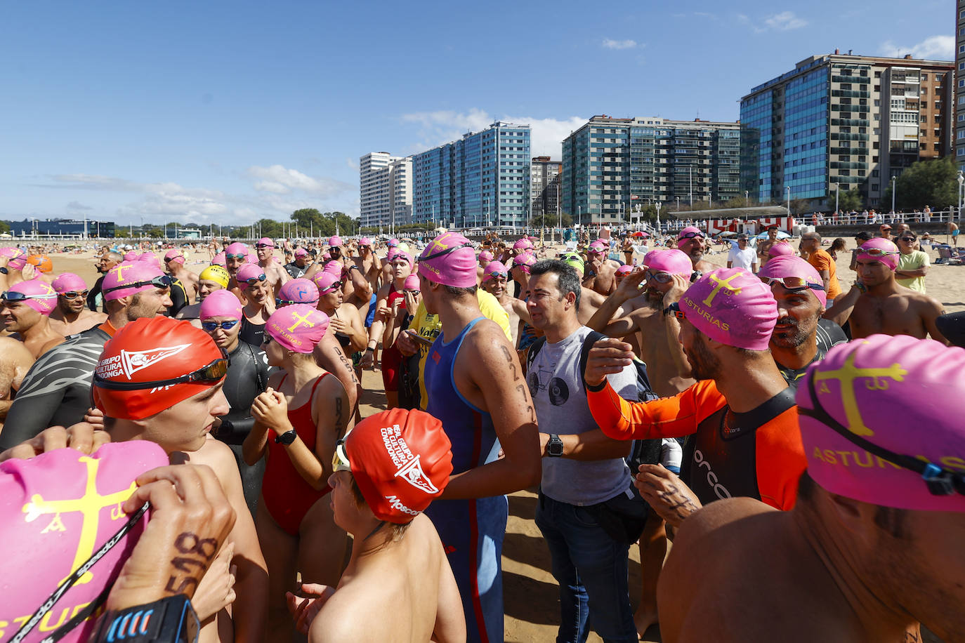 Las mejores imágenes de la Travesía Playa de San Lorenzo