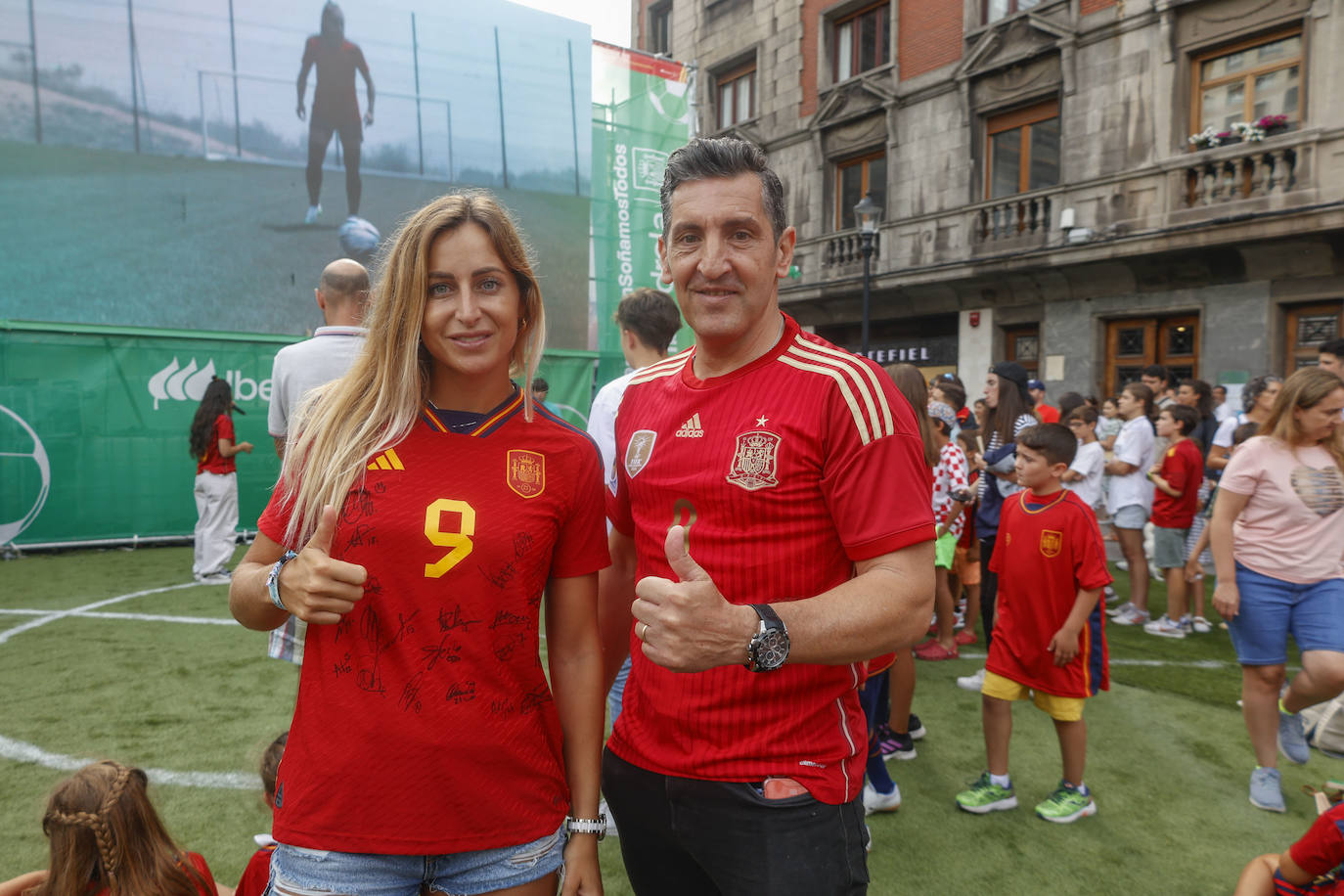 Gijón vibra con la Selección