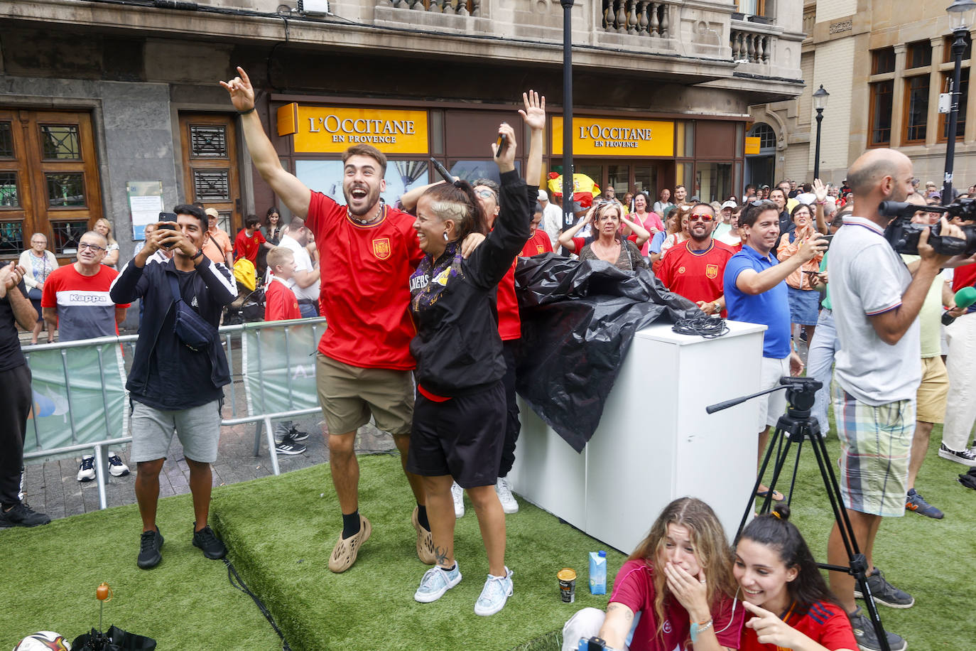 Gijón vibra con la Selección