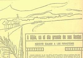 La portada de EL COMERCIO de ese día saludó a 'los forasteros'.