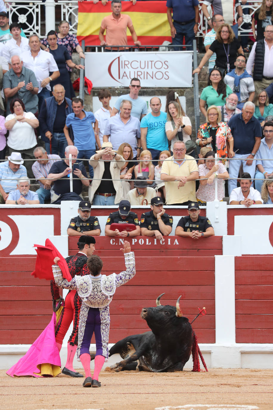 Así ha sido la segunda corrida de la Feria Taurina de Gijón