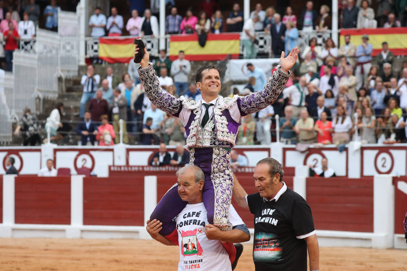 Así ha sido la segunda corrida de la Feria Taurina de Gijón