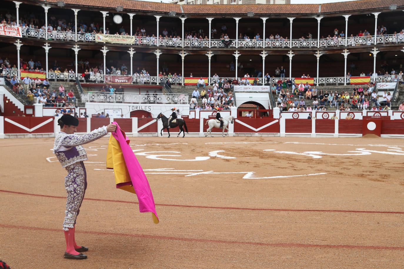 Así ha sido la segunda corrida de la Feria Taurina de Gijón