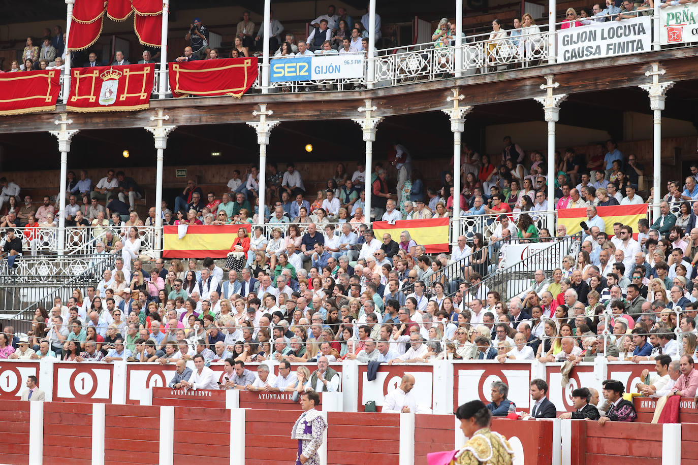 Así ha sido la segunda corrida de la Feria Taurina de Gijón