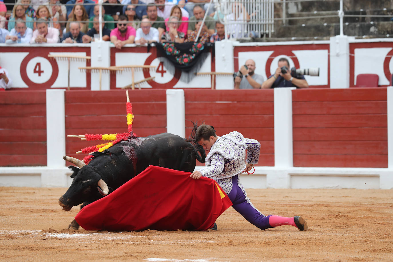 Así ha sido la segunda corrida de la Feria Taurina de Gijón