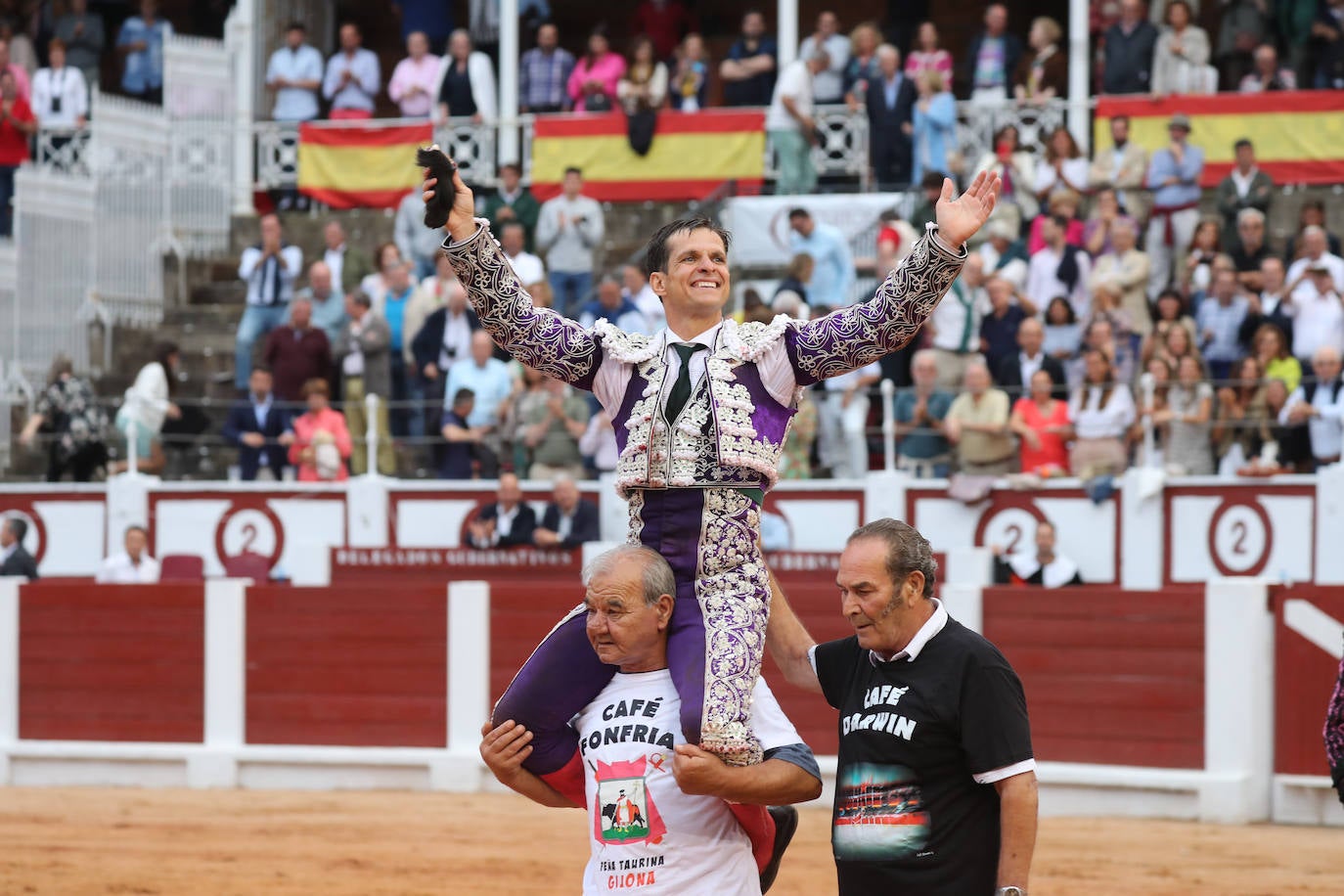 Así ha sido la segunda corrida de la Feria Taurina de Gijón