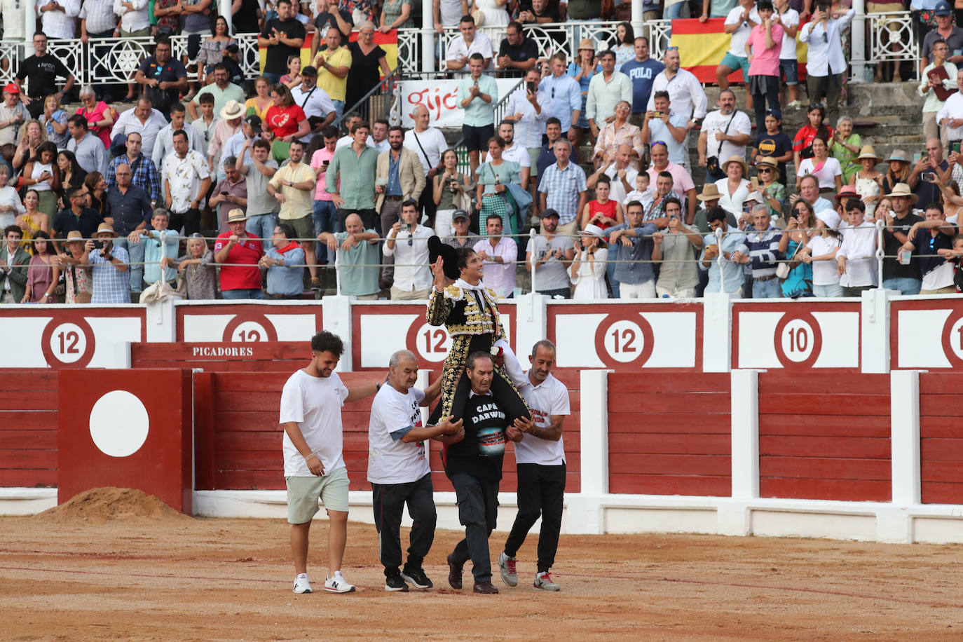 Así fue la tercera corrida de la Feria Taurina de Gijón